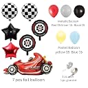 FLICK IN 84 pcs Birthday Decorations For Boys Theme Happy Birthday Decoration Items Balloon For Birthday Decoration (Pack of 84, Multicolor) gallery image