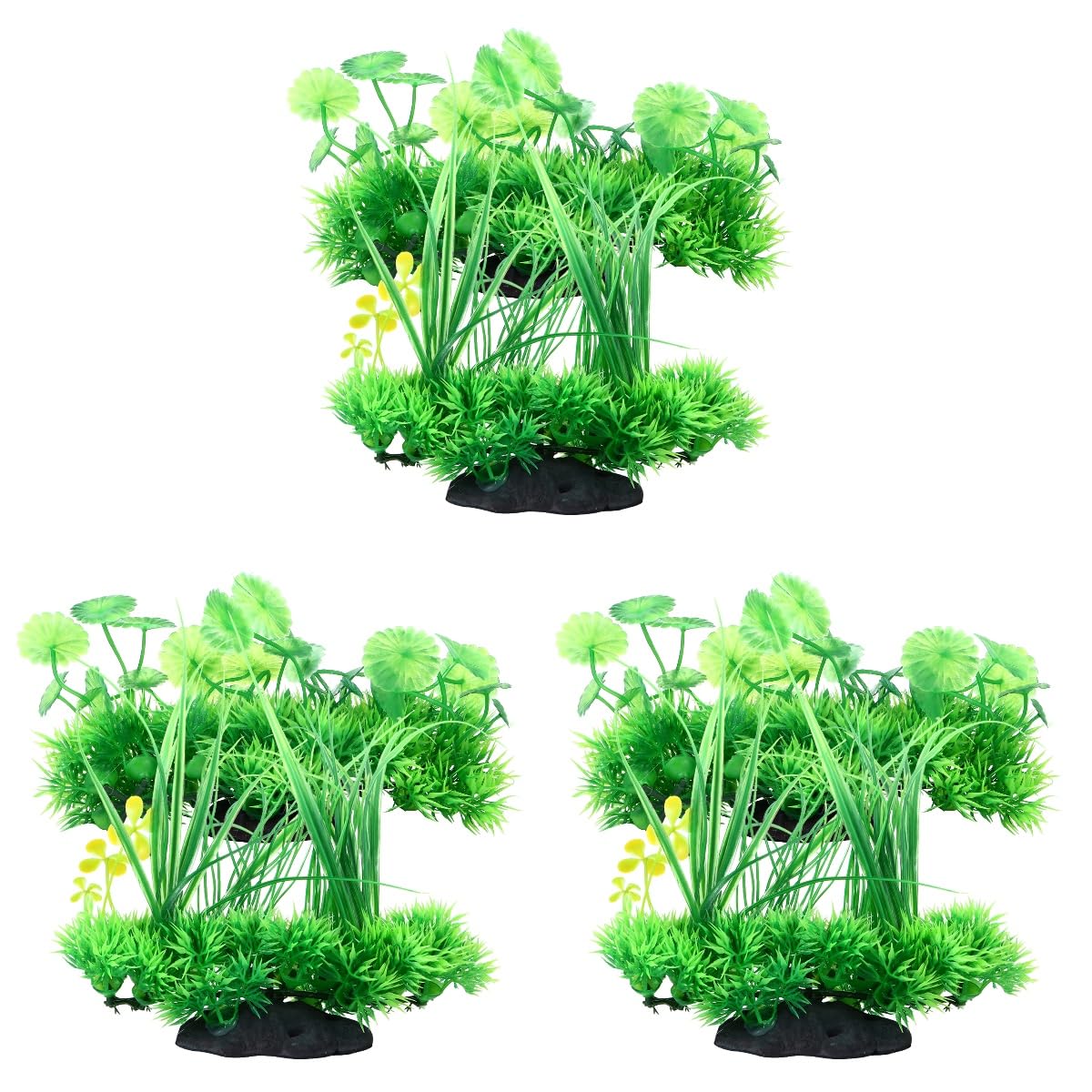 Mini plantes d'aquarium artificielles décor d'arbre aménagement paysager poissons