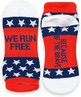 Gone For a Run Inspirational Athletic Running Socks | Women's Woven Low Cut | Inspirational Slogans | Over 25 Styles