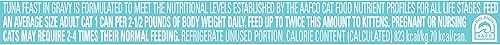 Miniatura 48 de Purina Fancy Feast Classic Pate Ocean Whitefish and Tuna Feast - Paté clásico de comida húmeda para gatos sin granos, (24) latas de 3 onzas