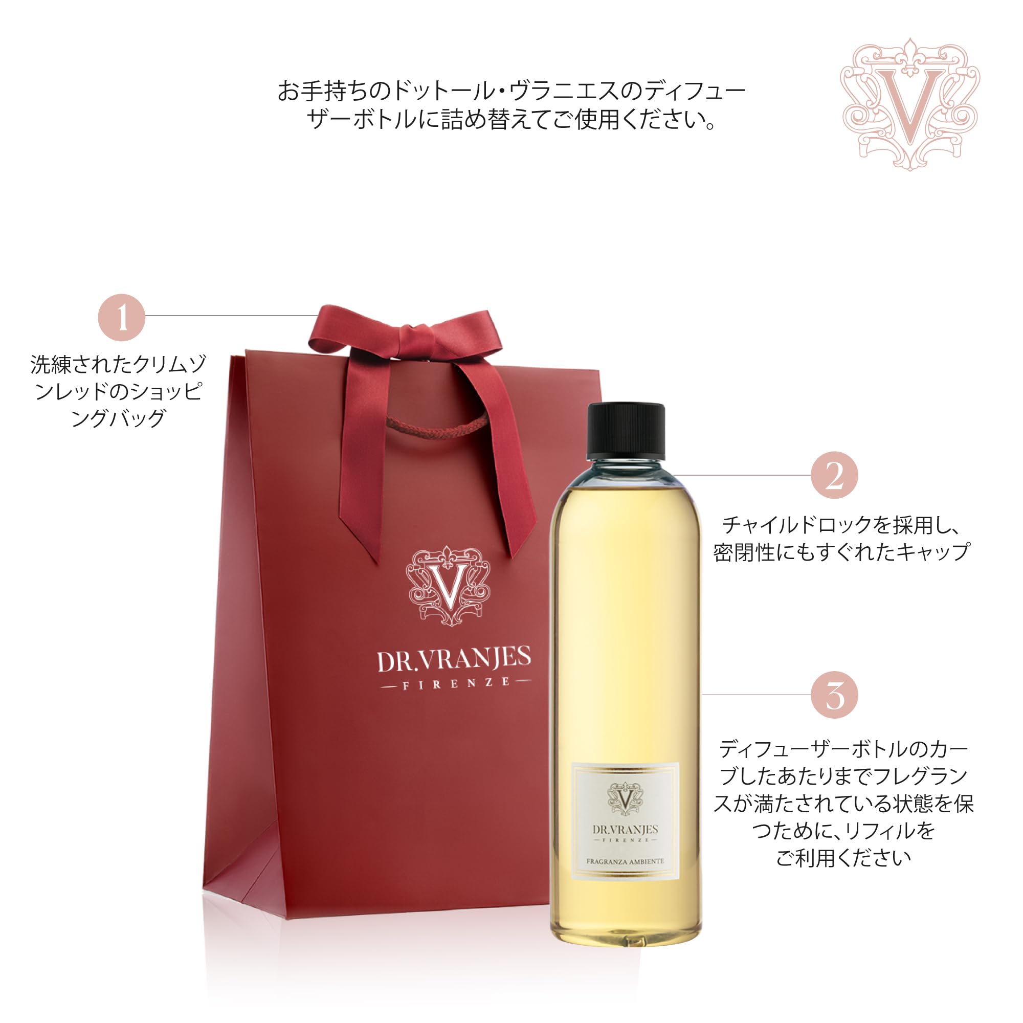 Amazon.co.jp: 【直営】DR. VRANJES –ドットール・ヴラニエスROSA