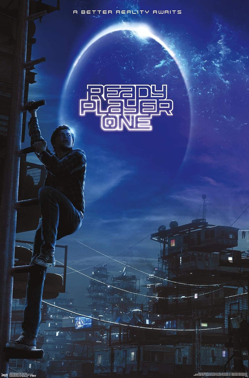 Trends International Ready Player One - One Sheet Wall Poster, 22.375" x 34", Premium Unframed Version