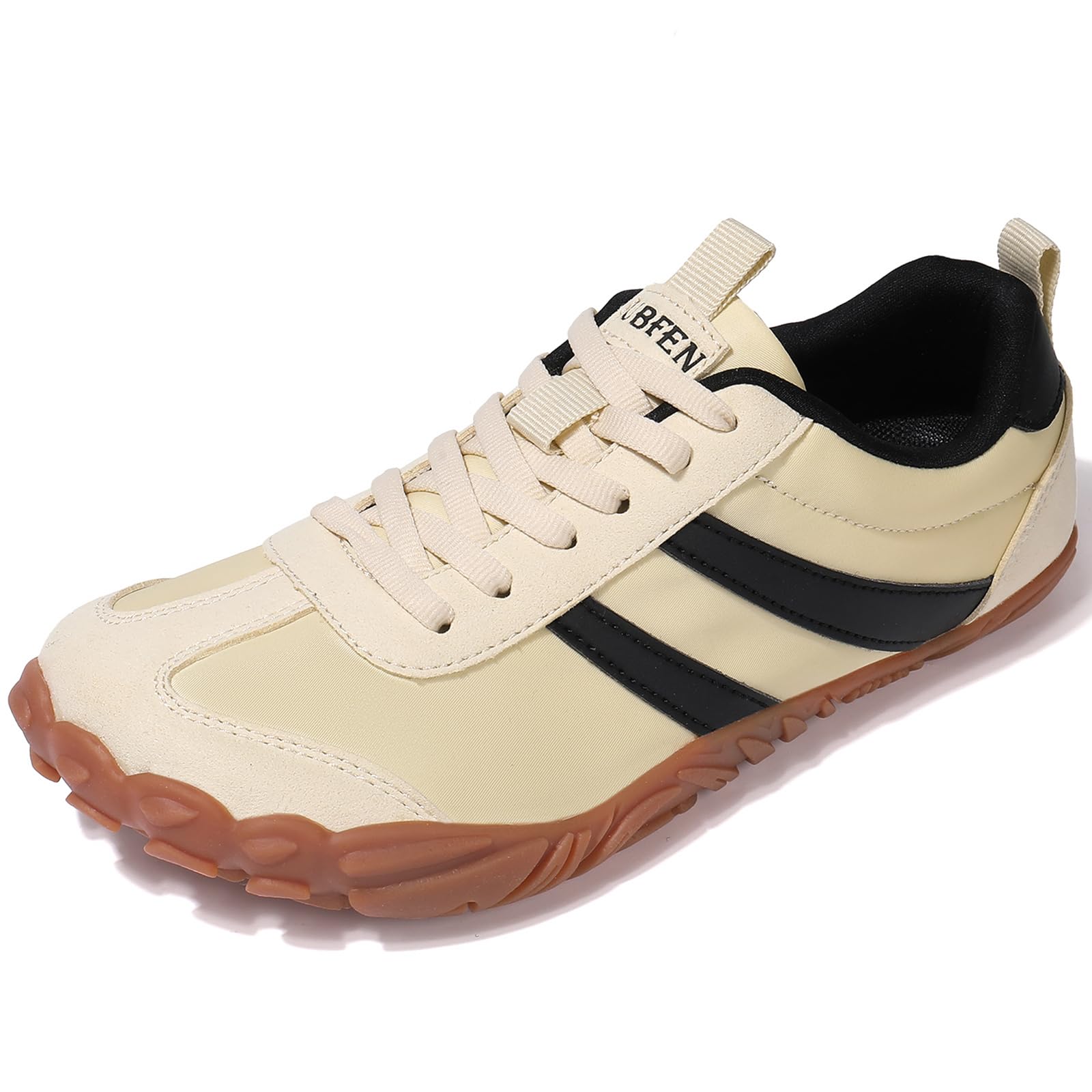 UBFEN Womens Mens Barefoot Shoes Wide Toe Box Zero Drop Minimalist Sneakers | Lightweight Flexible Fit, Comfortable, Breathable, Non-Slip, Walking, Hiking, Trail Running, Tennis, Gym, Daily Wear,Travel