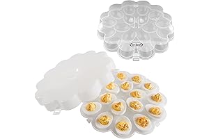Chef Buddy Set of 2 Deviled Egg Trays