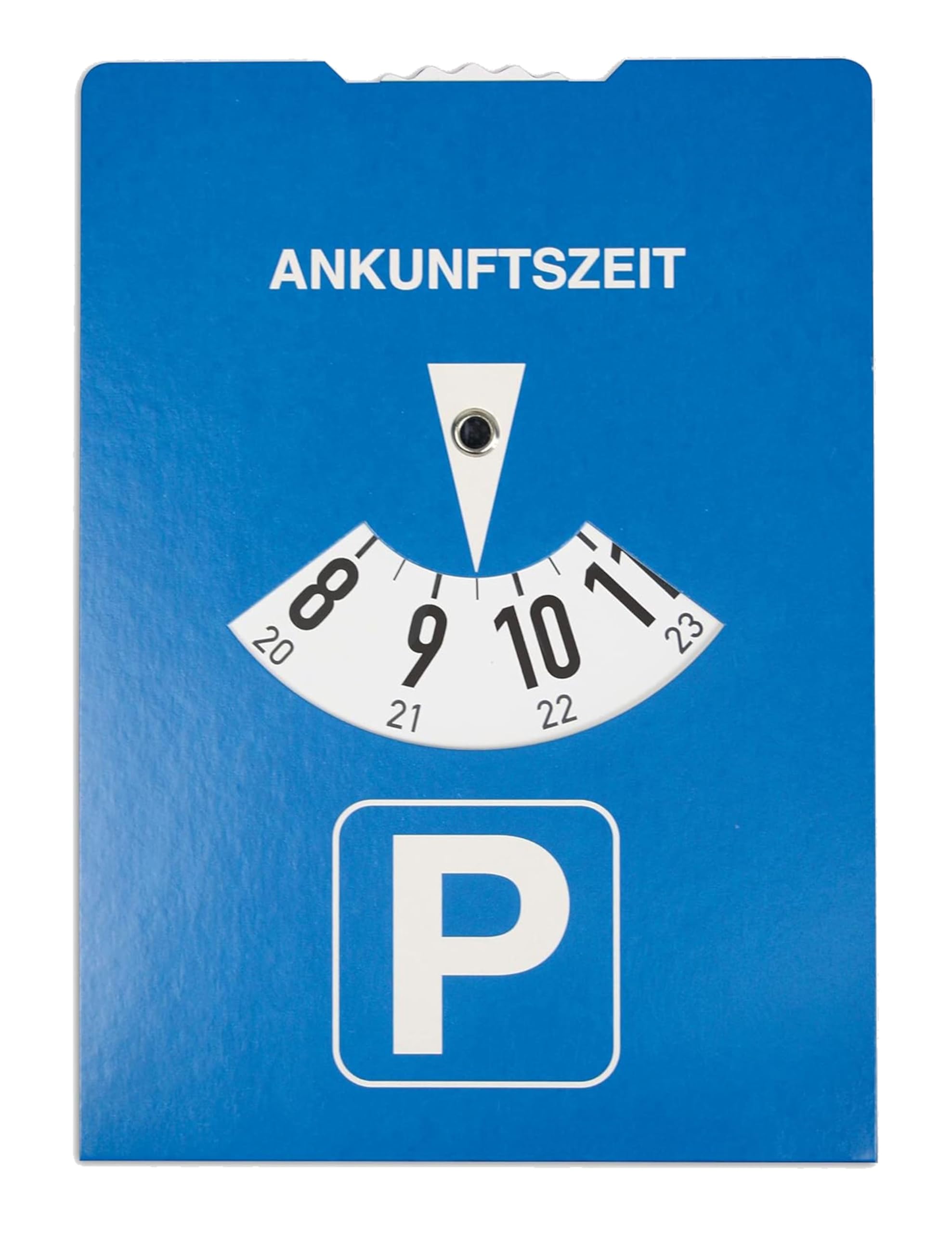 Parkscheibe aus Karton gemäß StVO für Auto, 11 x 15 cm – Umweltfreundliche Papp-Parkscheibe, strapazierfähig, langlebig, ideal für PKW, LKW, Wohnmobile – Robustes Design für den täglichen Einsatz