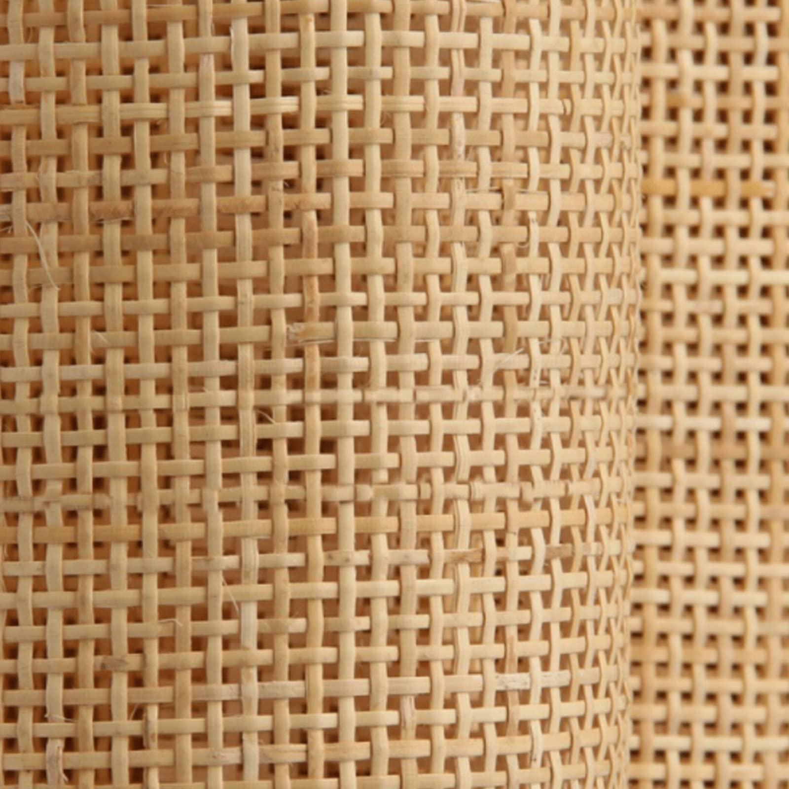 Material de bastón de mimbre pretejido para proyectos de bricolaje y reparación de sillas