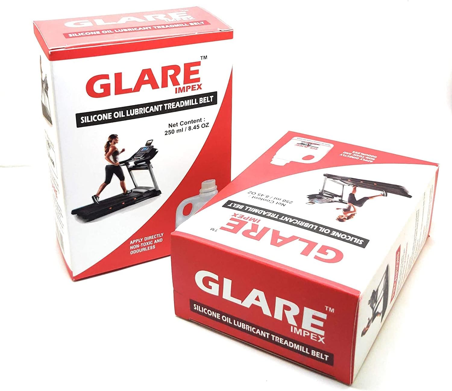 Silicone Oil Lubricant for Treadmill Belt, 250 ml (Clear Transparent)