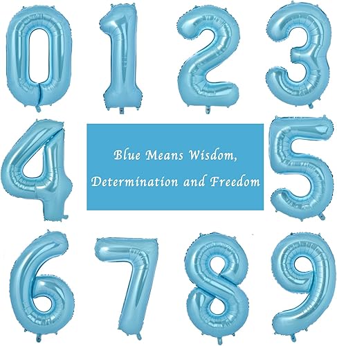 Miniatura 2 de Vonokee Globos gigantes morados de 40 pulgadas con números 2, globo de aluminio digital gigante de Mylar para decoración de fiesta de cumpleaños,