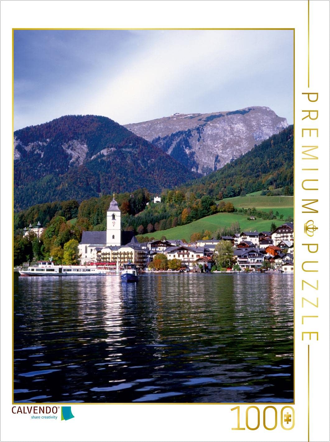 CALVENDO Puzzle St. Wolfgang Am Wolfgangsee – 1000 Teile, Lege-Größe 48x64 Cm