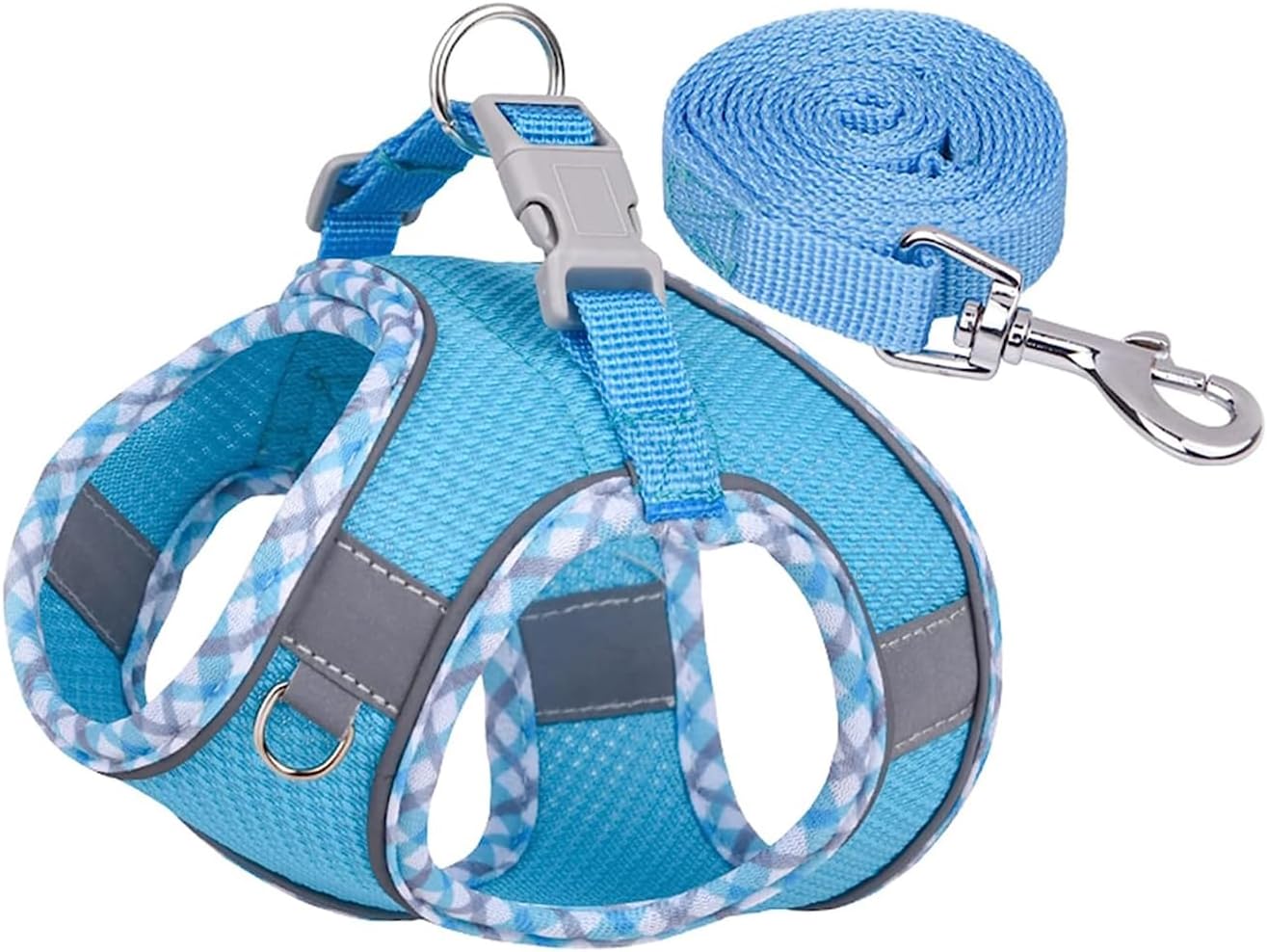 Nnewvante Dog Harness and Leash Set - Comfortable, premium dog leash and harness set for walking, running and training for your beloved dog.