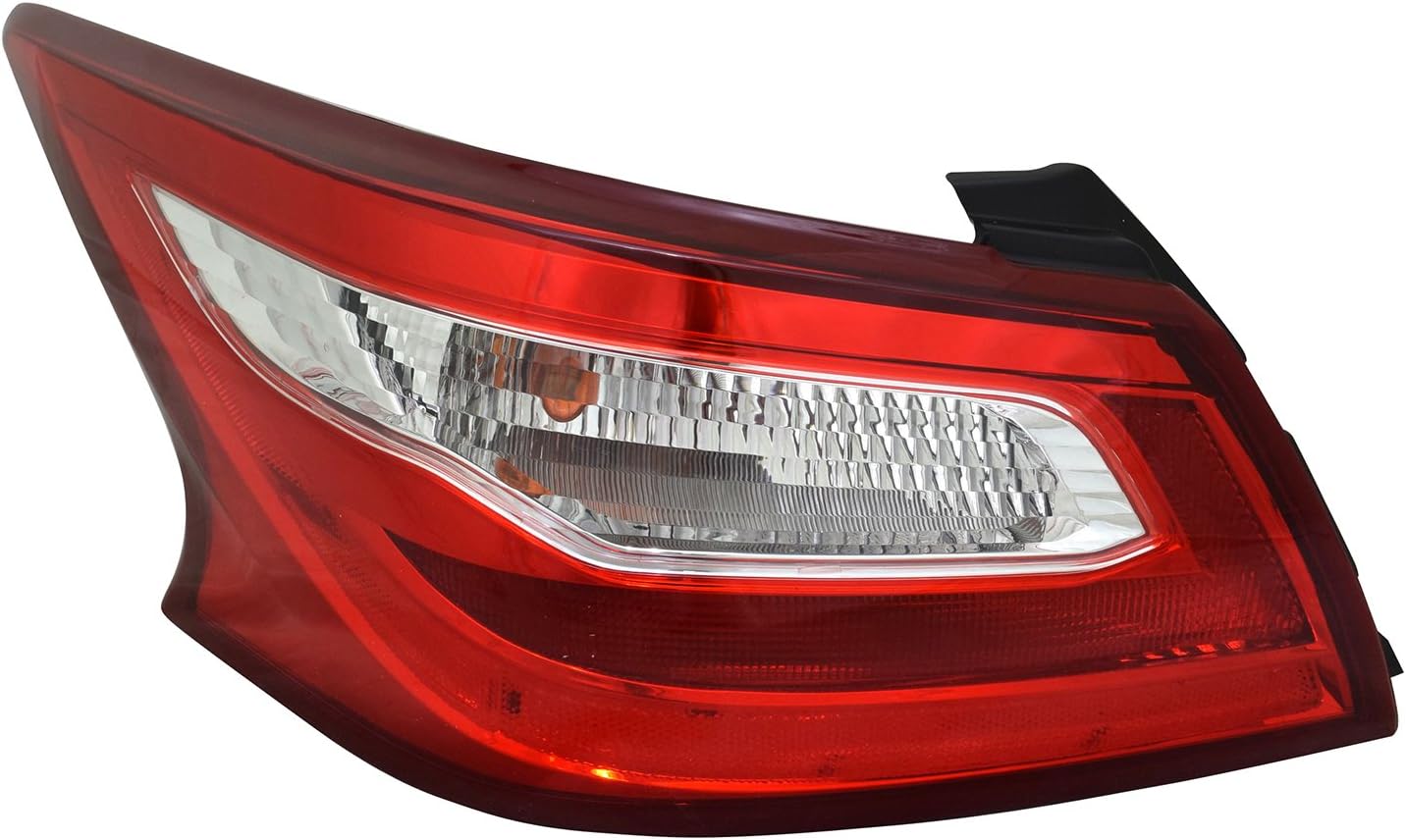 TYC Left Tail Light Assembly Compatible with 2016-2017 Nissan Altima