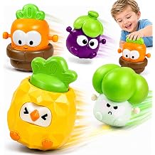 URMYWO Press to Go Car Toys for Toddlers, 1 2 3 Years Old Boy Girl Gifts