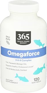 365 by Whole Foods Market, Omegaforce 3 6 9 Complex, 120 Softgels