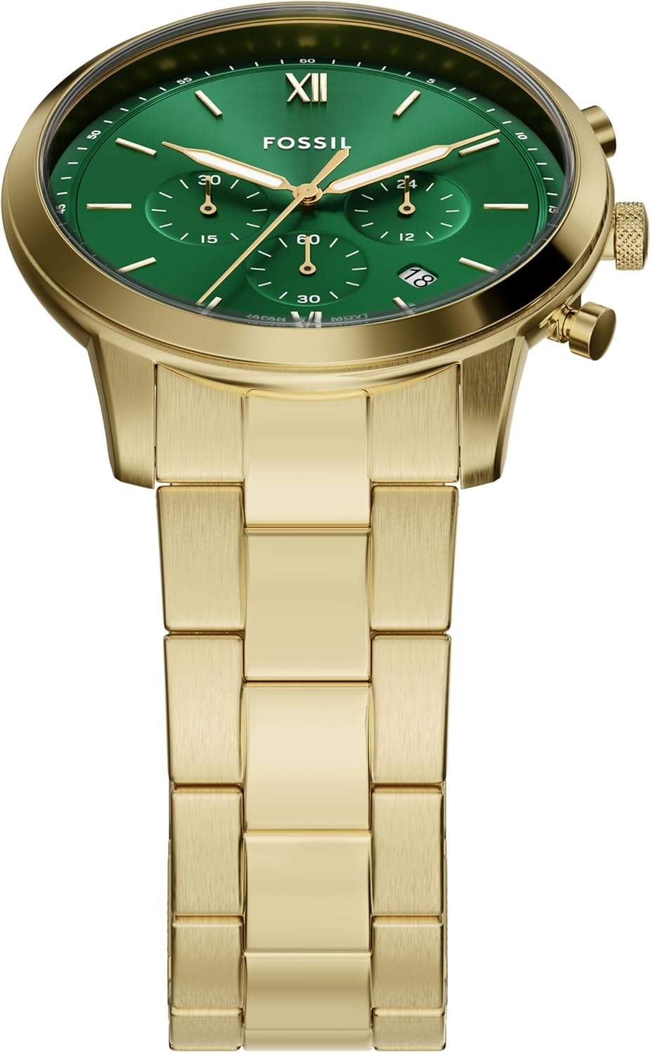 Fossil Men's Watch, Neutra Quartz Stainless Steel Chronograph Watch for Men