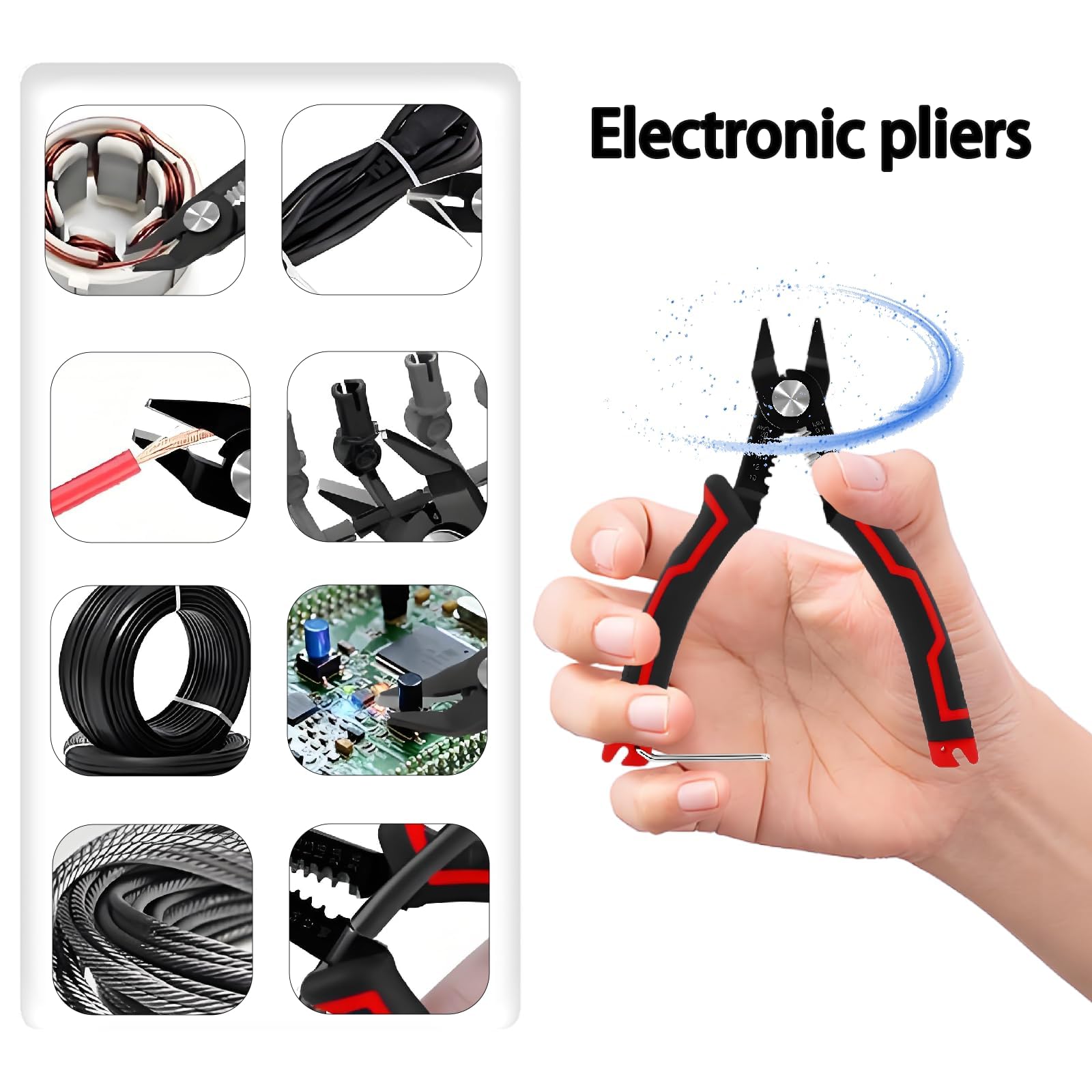 6.5" Cable Cutters, Bolt Cutters, Wire Cutters Heavy Duty - Image 3