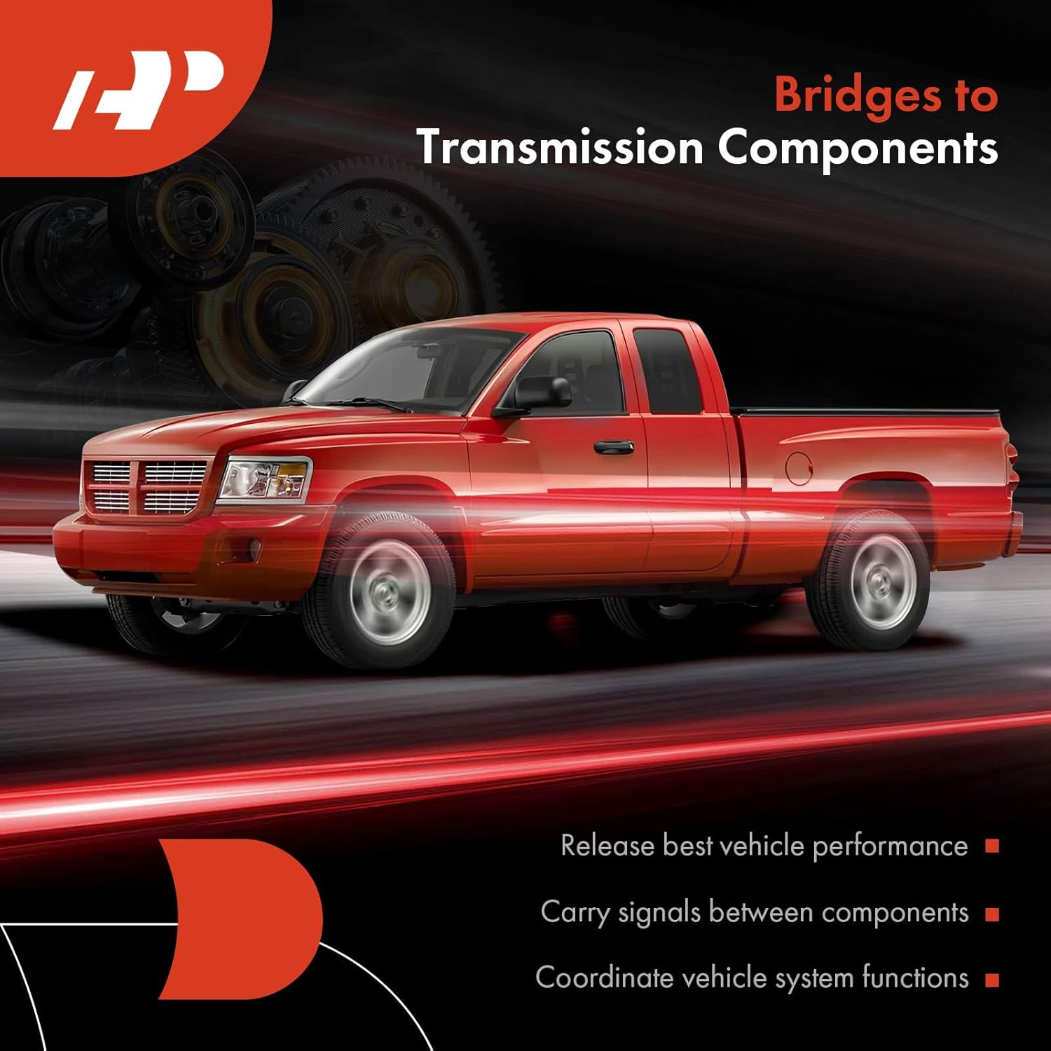 A-Premium Transmission Wiring Harness Compatible with Jeep, Dodge & Mitsubishi Models - Grand Cherokee 1996-1999, Ram 1500 2500 3500 1996-1999, Durango, Dakota, B1500, B2500, B3500, Mighty Max