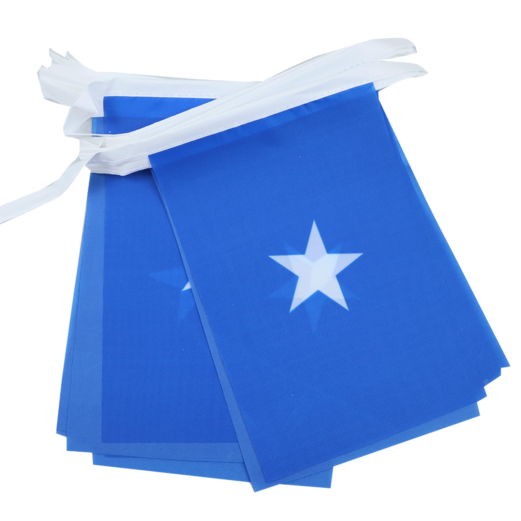 AZ FLAG Guirnalda 6 Metros, 20 Banderas de Ecuador 21x15 cm, Bandera Ecuatoriana 15 x 21 cm - Banderines — view 142