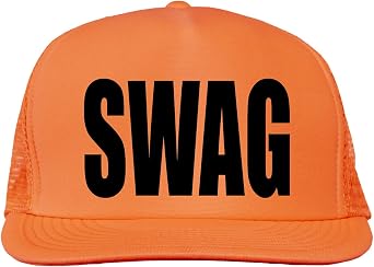 Swag Bright neon Truckers mesh snap Back hat in Bright Colors