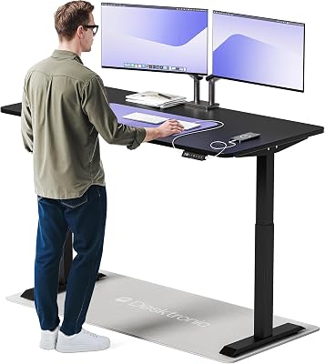 Desktronic Homeone Höhenverstellbarer Schreibtisch 160 × 80 cm