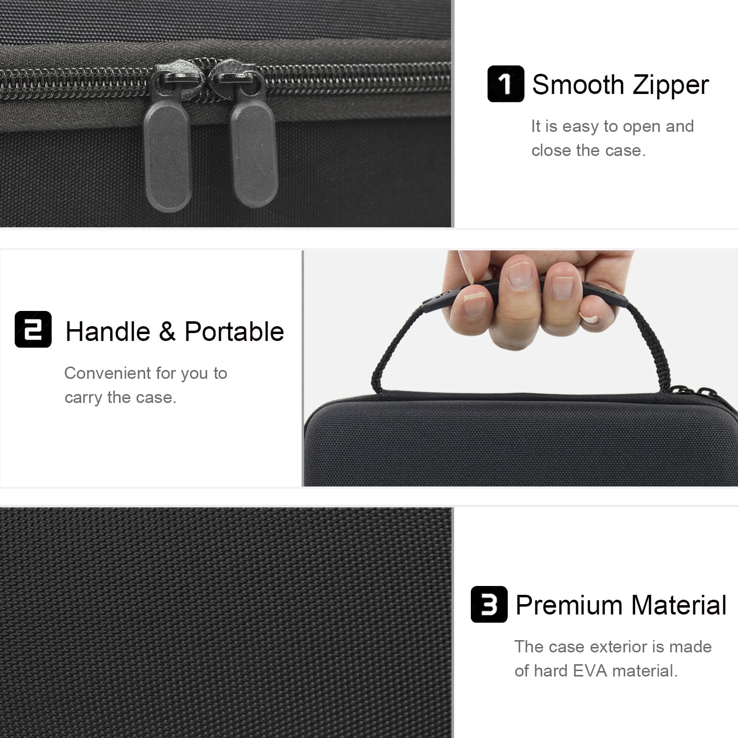 Étui Rigide Housse Coque Compatible avec Drone DJI Avata 2, Étui Seulement - Noir YC82038