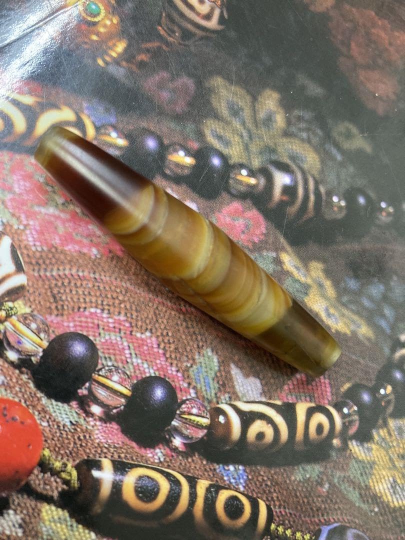 サマーセール値下げ博物館級ジービズチベット天珠弓型 【公式通販】