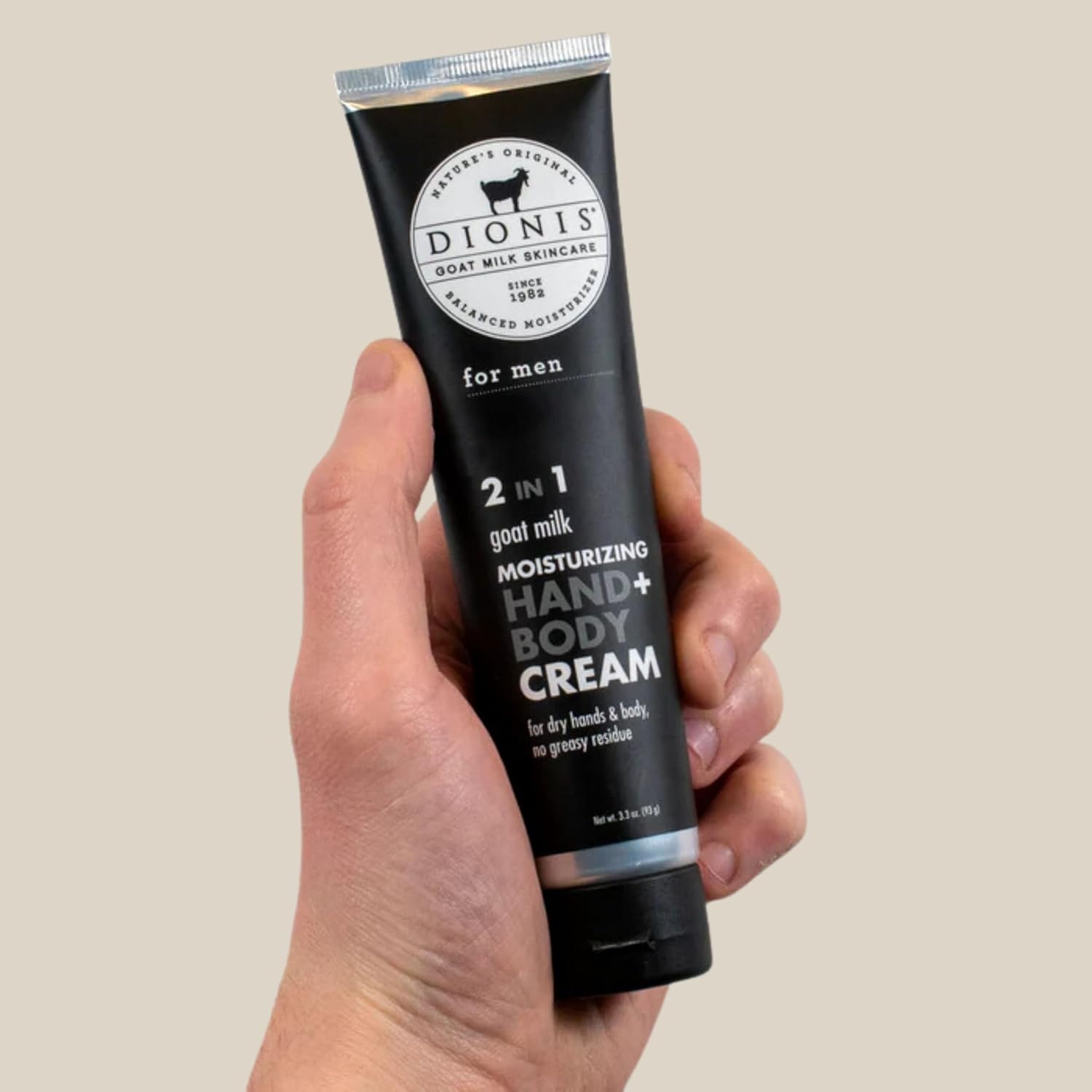 Dionis Goat Milk Men's Fresh Shave Butter, Hand & Body Lotion, and Bar Soap Bath & Body 3-Piece Gift Set