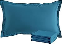 Vista 20 de NTBAY Fundas de almohada estándar, paquete de 2 fundas de almohada de microfibra cepillada de 20 x 26 pulgadas, súper suaves y acogedoras
