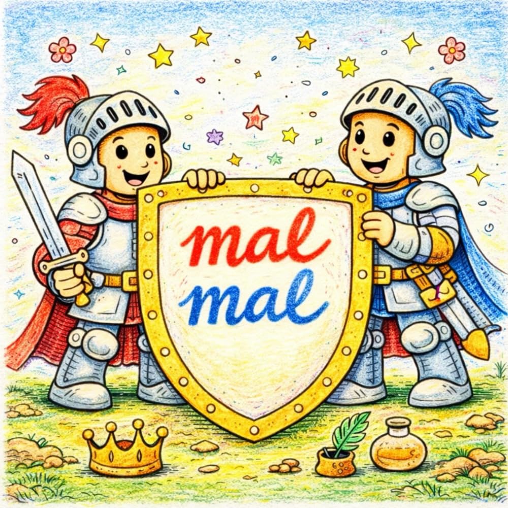 mal mal - Das Ritter Malbuch