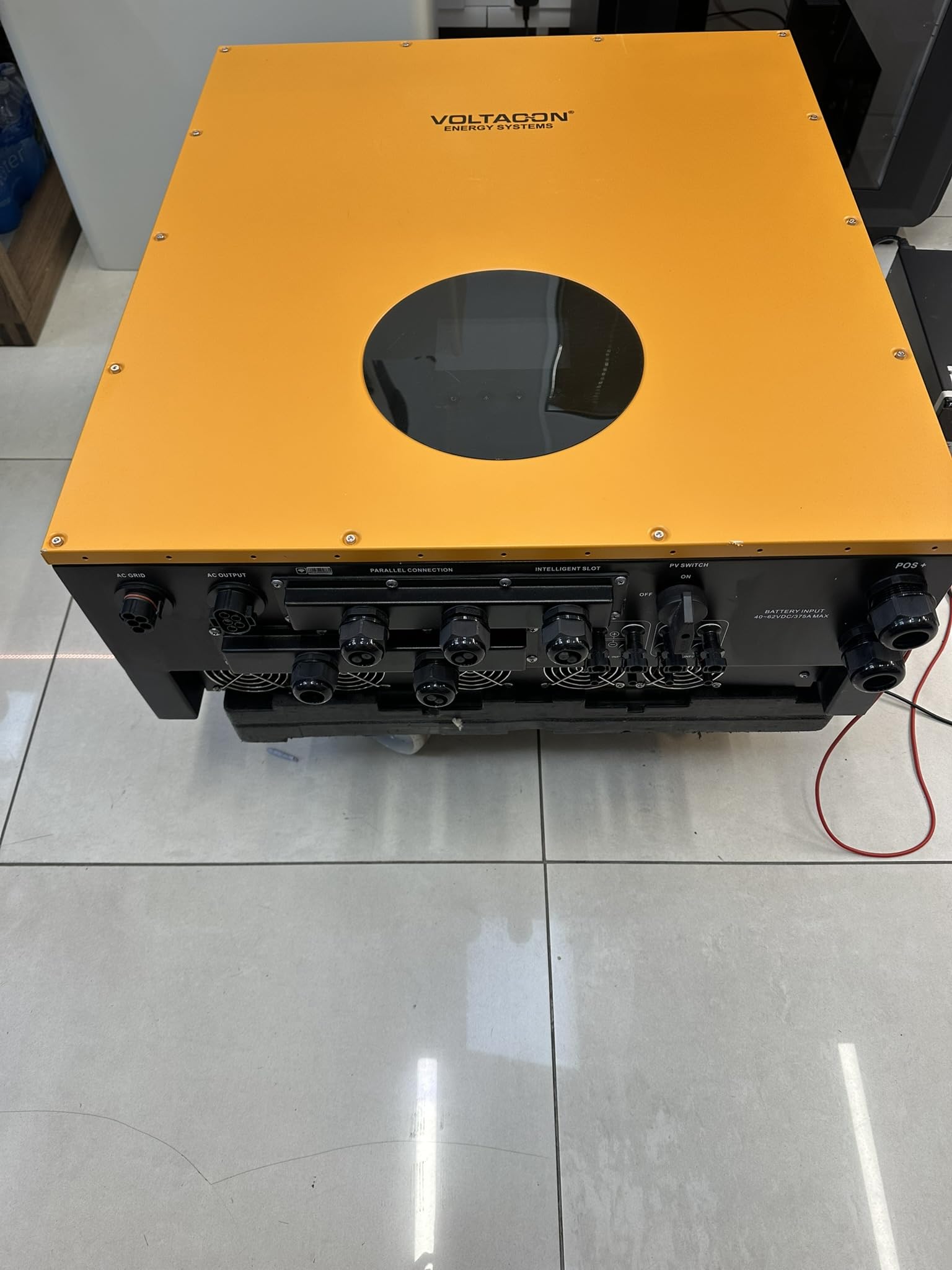 Voltacon Inversor solar híbrido trifásico de 15000 W, 48 V, 400 VCA, 4 MPPT, Wi-Fi, BESS fuera de la red, almacenamiento de energía de autoconsumo