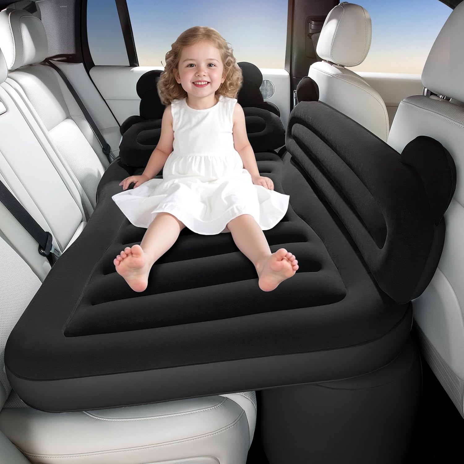 BEBAS Inflatable Cartoon Car Air Mattress- Thickened Martinique Ubuy