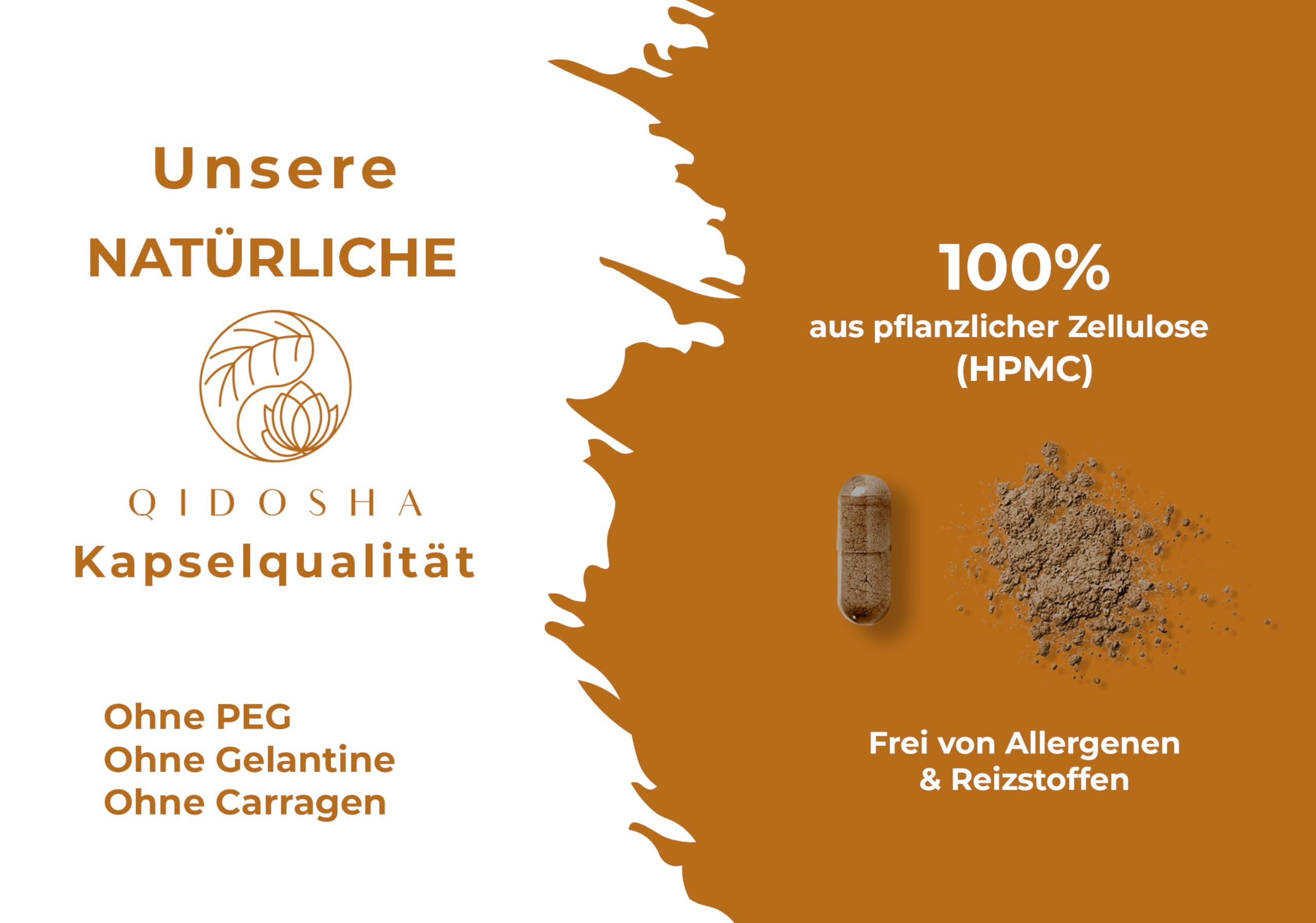 QIDOSHA® Mumijo Shilajit, hochdosiert: 13.000 mg Shilajit pro Tag (10:1 Extrakt), Original Himalaya, 50% Fulvinsäure, 12% Huminsäure, 180 Kapseln, deutsche Fertigung, jede Charge laborgeprüft