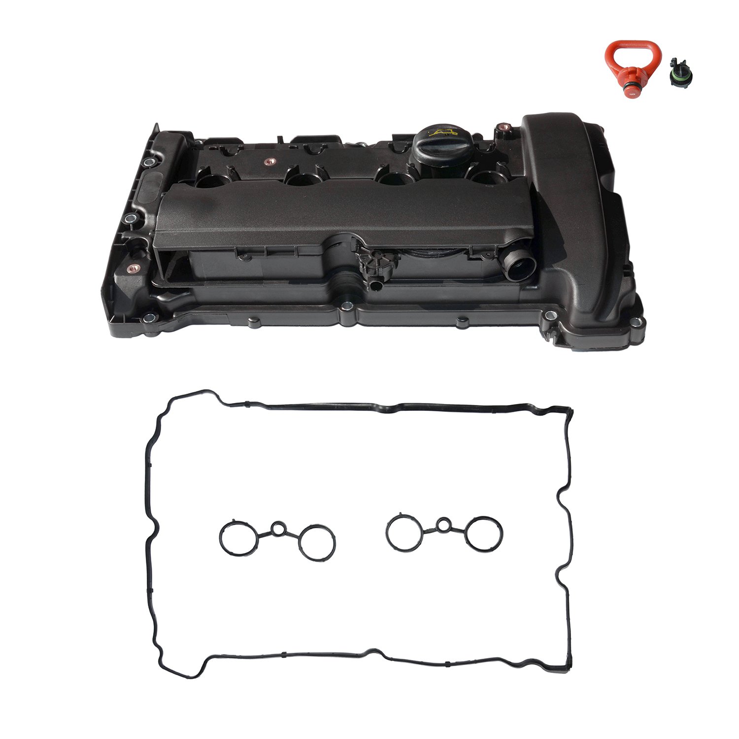 Ventildeckel für Motorzylinder R55 R56 R57 R58 JCW Modelle mit 1.6T N14 Motor #11127646555 11127585907 11127572854 11127561714 1127534