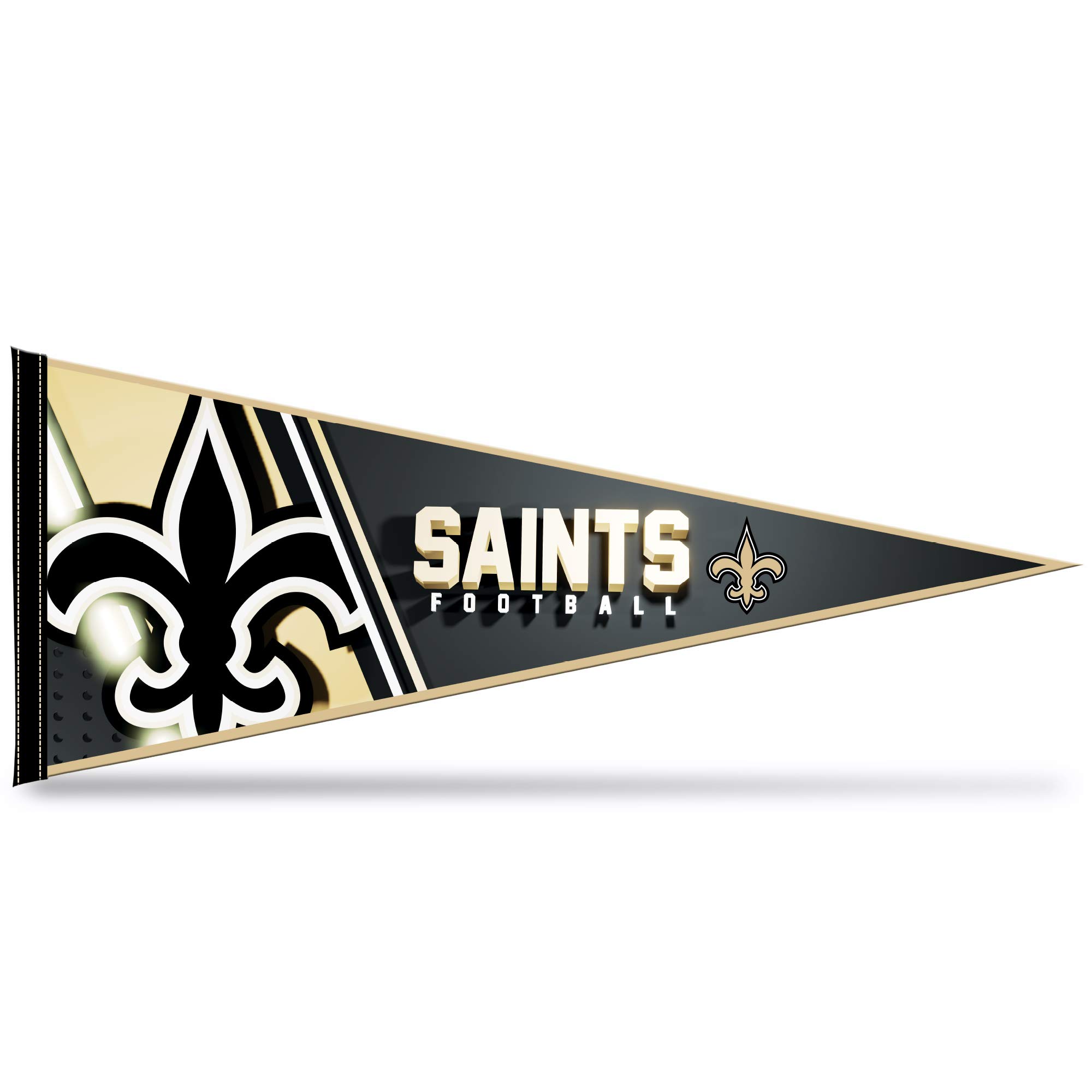 Rico Industries NFL Football Primary 12" x 30" Felt Wall Décor Pennant - Great for Home/Bed Room/Man Cave Décor