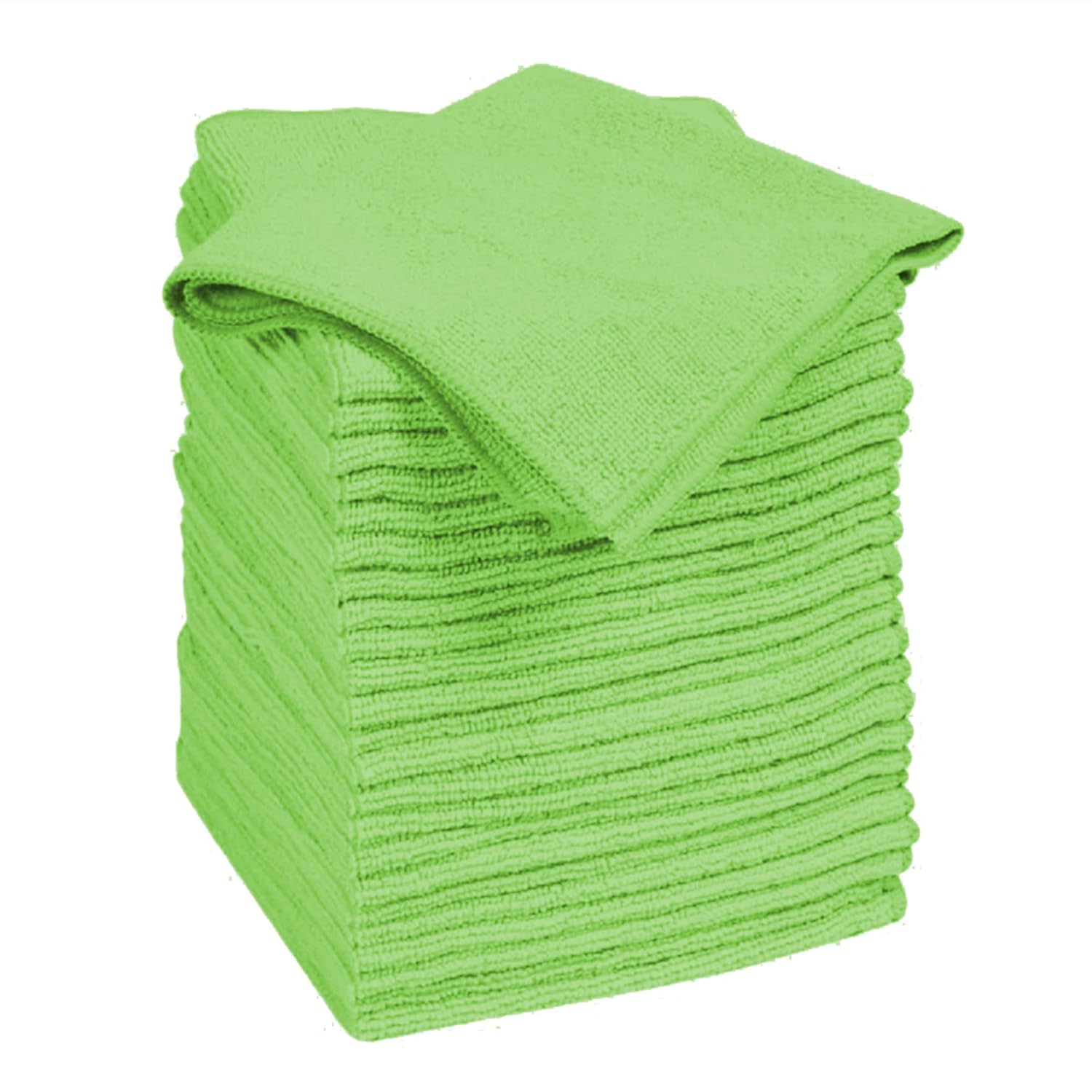 Microfiber Cleaning Cloth 14 X 14 inch All-Purpose Towel Wiper for Multi-Purpose Indoor Outdoor Cleaning Dusting Polishing on