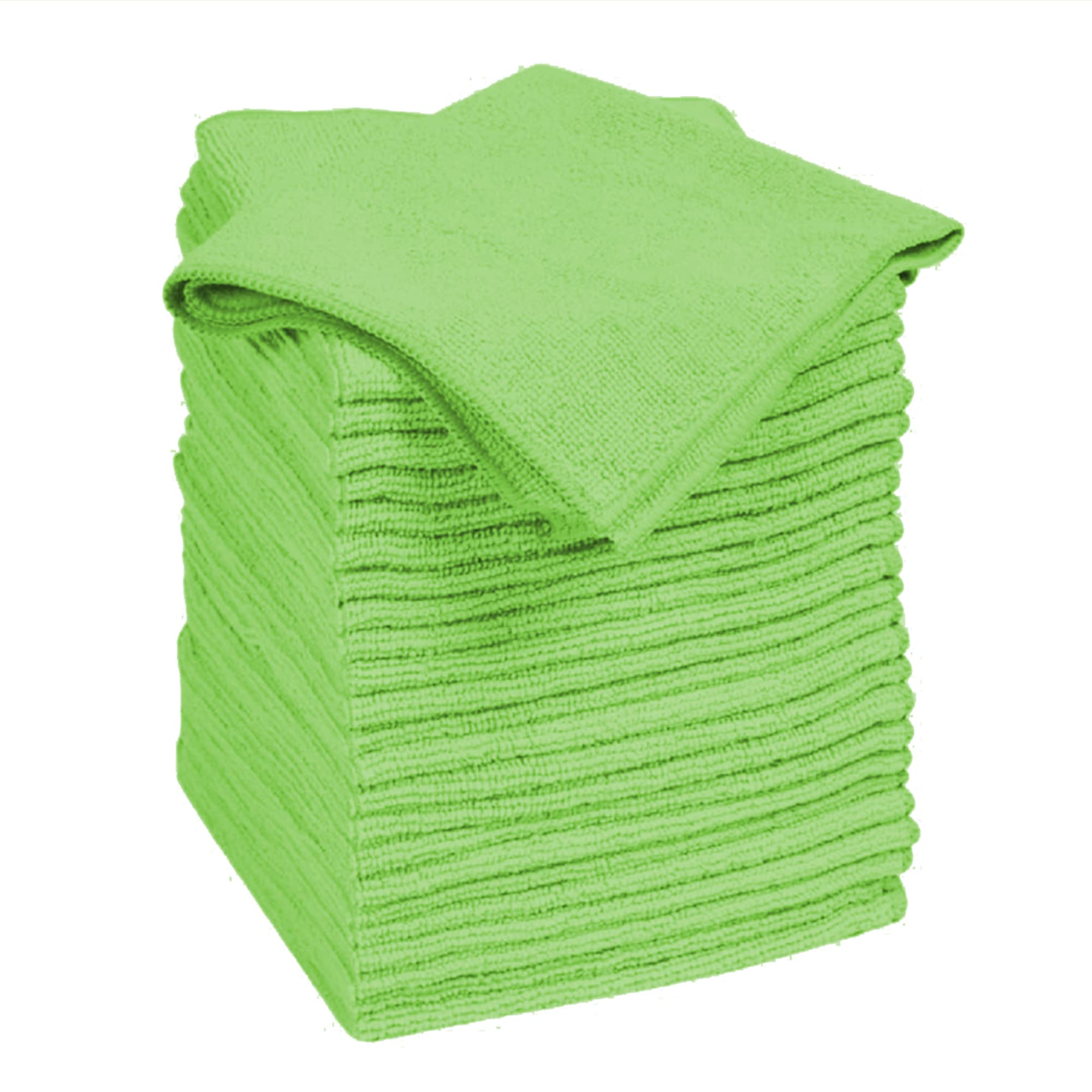 Microfiber Cleaning Cloth 14 X 14 inch All-Purpose Towel Wiper for Multi-Purpose Indoor Outdoor Cleaning Dusting Polishing on