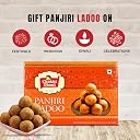 Chokhi Dhani Panjiri Ladoo 400g | Traditional Indian Mithai | Atta Laddu | Festive Laddoo | No Artificial Flavours | Homemade Taste | Rakhi Sweet | Veg gallery image