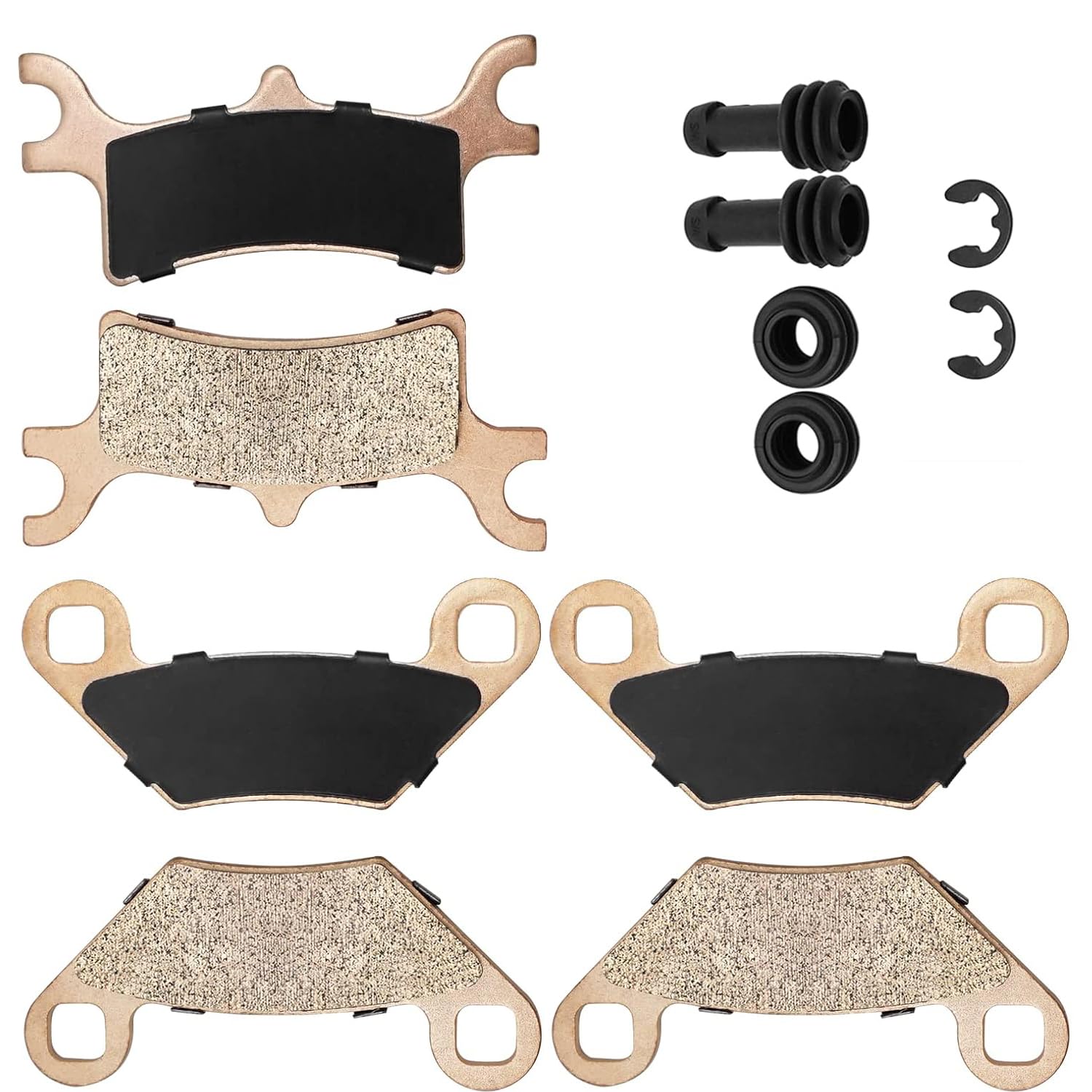 Pastiglie freno anteriore e posteriore sinterizzate per Polaris Sportsman | per Polaris Sportsman 400 450 500 600 700 800 Magnum Scrambler Trail Blazer Trail Boss Xpedition 250 325 330 425 500