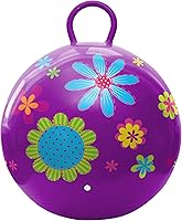 Hedstrom 18 Inch Hopper Ball Flowers - Hopping Jumping Ball for Kids Ages 4-10, Fun Exercise Toy Indoor Outdoor