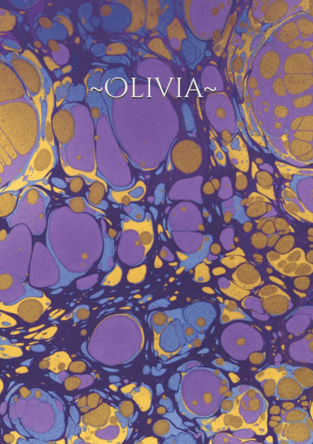 Personalised Olivia A5 Gift Notebook - 192 Ruled Pages