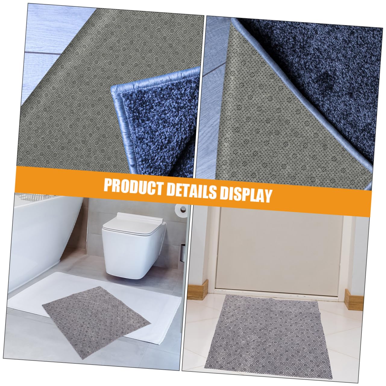 Tissu Non Tissé Antidérapant pour Tapis et Projets DIY, Large Application Allées Créations Artisanales