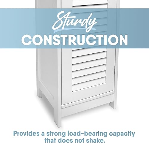 Miniatura 5 de MICRODRY Armario de baño con espejo montado en la pared con estantes, puerta magnetizada permanece cerrada, diseño compacto y funcional, duradero y