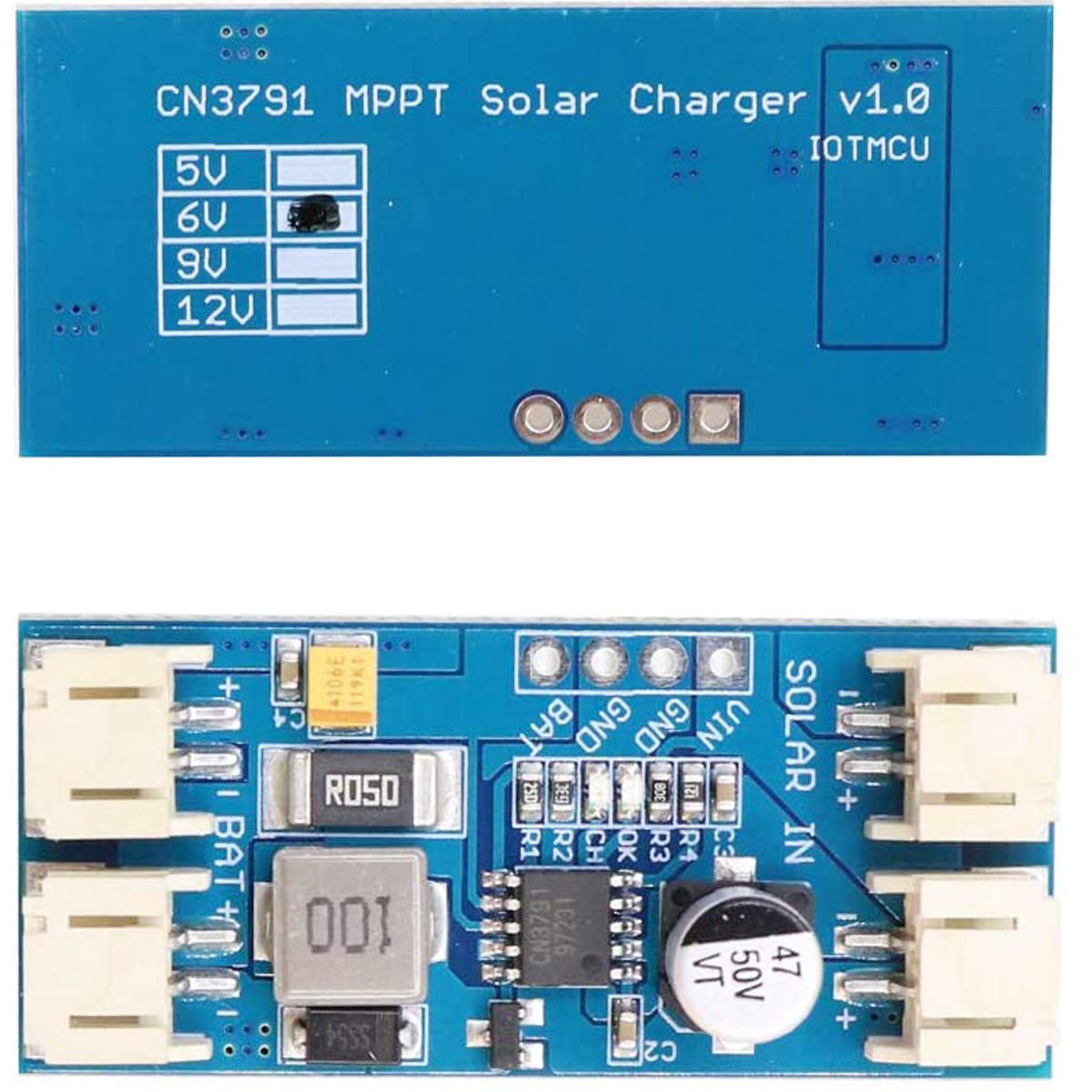 12 V panel sterownika ładowania słonecznego CN3791 sterownik ładowania słonecznego MPPT 1 LiPo moduł regulatora akumulatora JST PH2.0 automatyczne ładowanie baterii z kablami