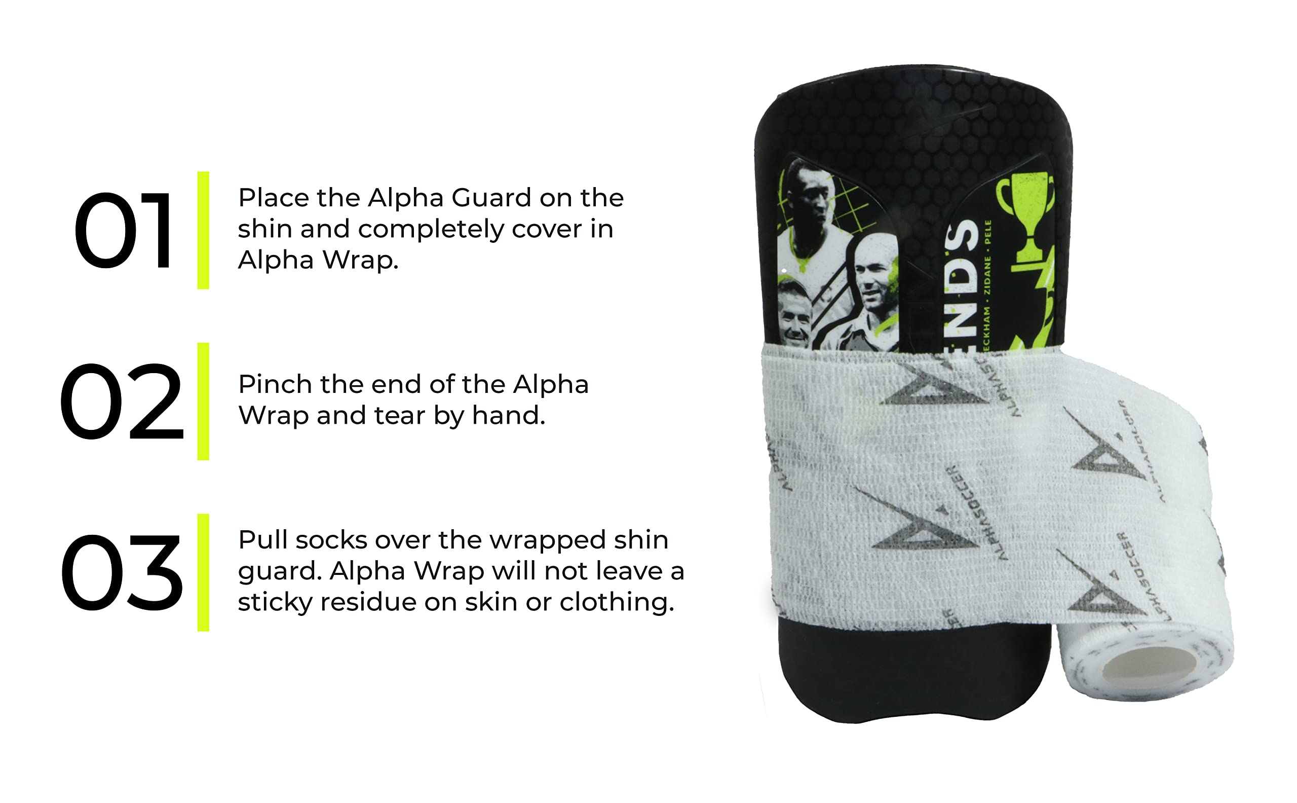 Shin Guards - Equipo de fútbol protector, juego de espinilleras ligeras con correas individuales