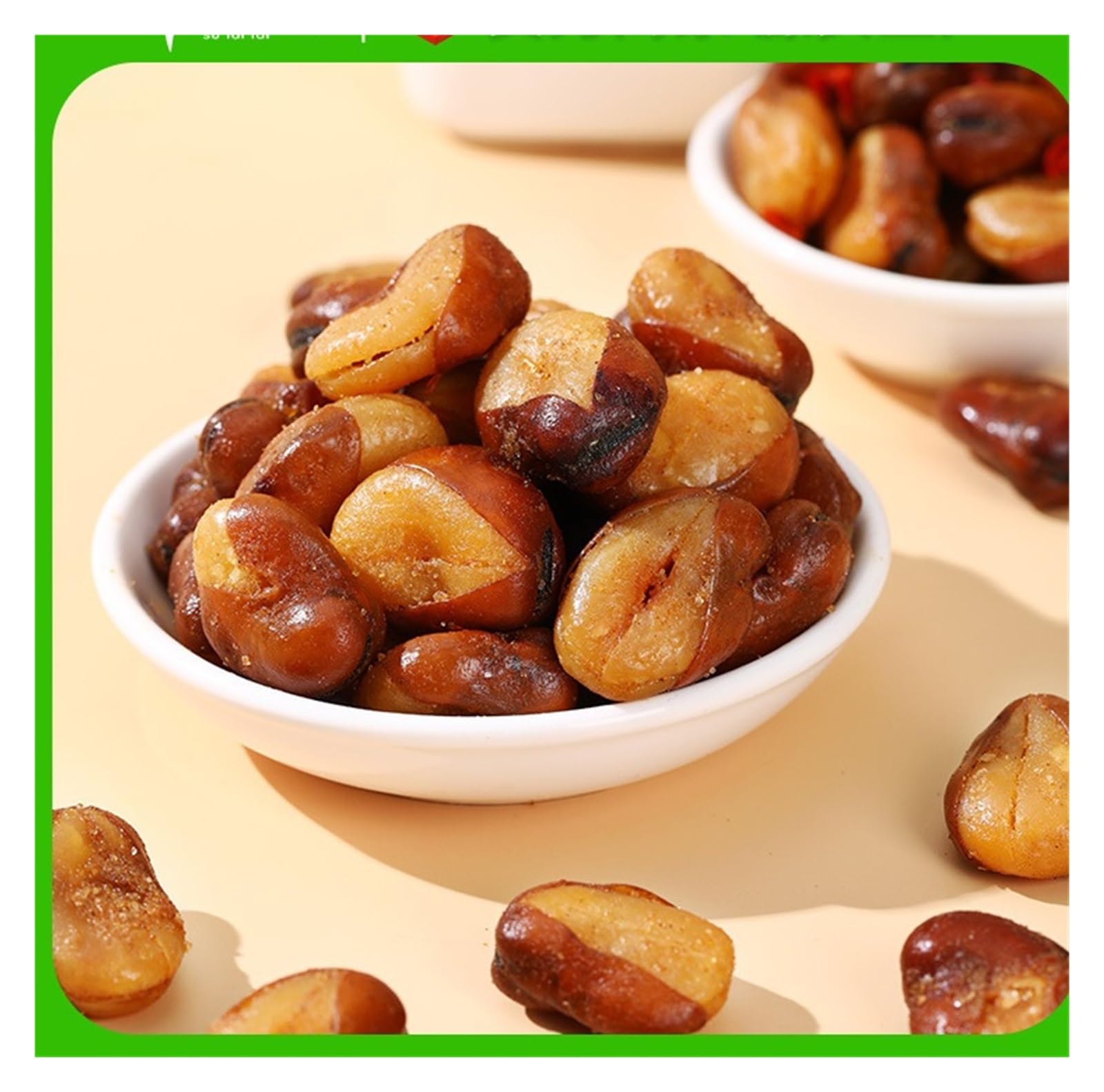 Fèves sans huile en petits paquets avec différentes saveurs(20bag,Barbecue flavor/25g)