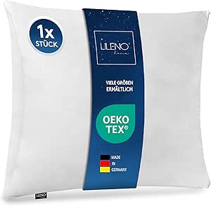 LILENO HOME Set van 6 kussen vulling 45x45 cm - Binnenkussen wasbaar op