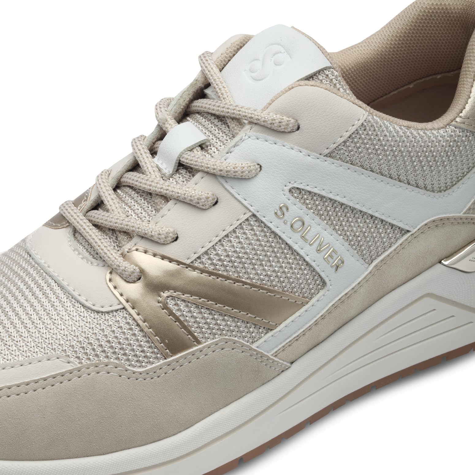 s.Oliver Damen Sneaker flach Sportlich Wedges