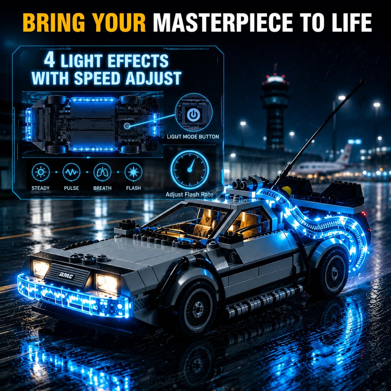 Amazon.co.jp: BrickSoul ライトアップキット レゴ77256スピード