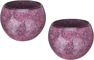 sourcing map Juego de 2 cuencos de té hechos a mano de 150 ml para cambiar el horno, taza de té china japonesa de cerámica Gong Fu para regalos de oficina y hogar, color rosa
