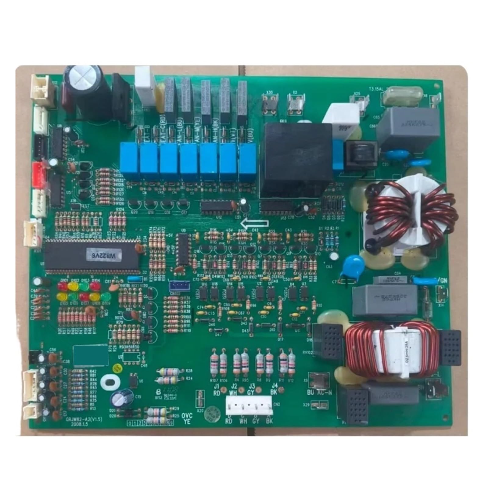 Compatible with Gree Air Conditioner 30038219 Mainboard W822 Control Board Computer Board GRJW82-A2 Air Conditioner Accessories(MOTHER BOARD)