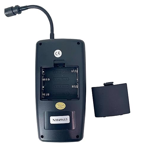 Miniatura 4 de Medidor de tensión de cinturón sónico Medidor de medición de tensión de correa con rango 10Hz-680Hz Sonda desmontable para medir con qué frecuencia